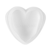 Moule Silicone Grand Coeur Bombé 3D